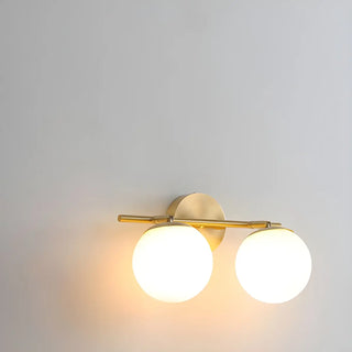 3-Light Modern Spherical Glass Vanity Light Fixture Zowala Image - 8