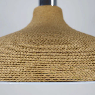 ZOWALA - Modern Textured Metal Round Hanging Pendant Light Image - 20