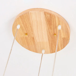 ZOWALA - Modern White Glass Bowl Cord Dining Room Pendant Light Image - 13