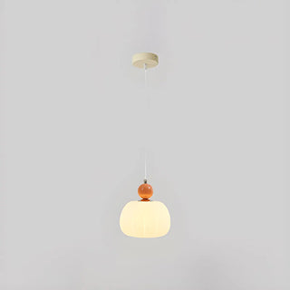 ZOWALA - Modern Triple White Globe Linear Bedroom Pendant Light Set Image - 10