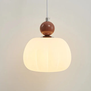 ZOWALA - Modern Triple White Globe Linear Bedroom Pendant Light Set Image - 7