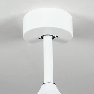 3 Solid Wood Blades  LED Modern Ceiling Fan with Light Zawala Image - 14