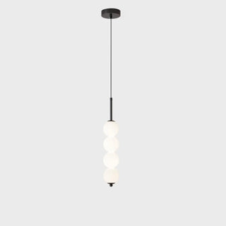 ZOWALA - Modern Sleek Multi Globe Glass Bedroom Pendant Light Image - 10
