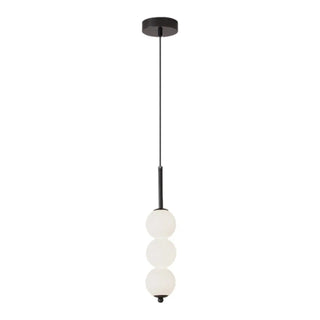 ZOWALA - Modern Sleek Multi Globe Glass Bedroom Pendant Light Image - 12
