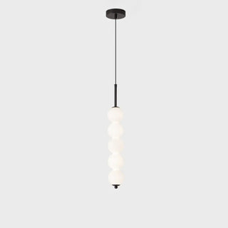ZOWALA - Modern Sleek Multi Globe Glass Bedroom Pendant Light Image - 13