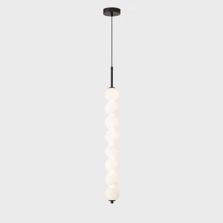 ZOWALA - Modern Sleek Multi Globe Glass Bedroom Pendant Light Image - 15