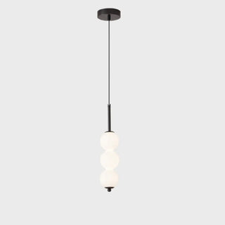 ZOWALA - Modern Sleek Multi Globe Glass Bedroom Pendant Light Image - 8