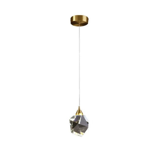 ZOWALA - Modern Bedroom Teardrop Glass Crystal Pendant Light  Image - 22