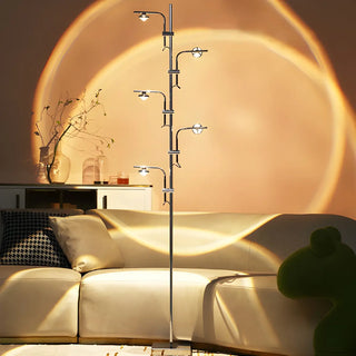 Adjustable Multi-Lights Modern Tree Wa Wa Floor Lamp Zawala Image - 1