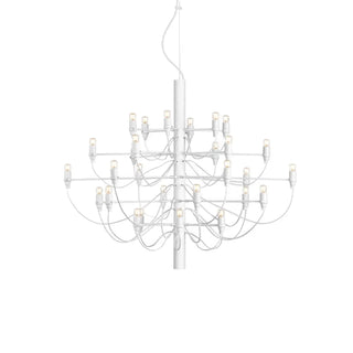 ZOWALA - Modern 5 Tiers Black Metal Starburst Chandelier Image - 13