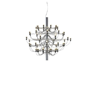 ZOWALA - Modern 5 Tiers Black Metal Starburst Chandelier Image - 9