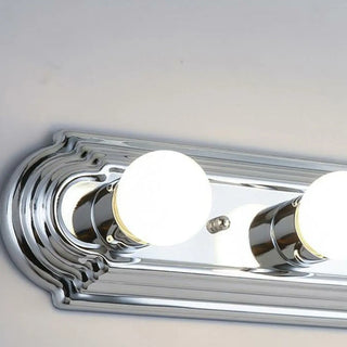 6-Light Modern Globe Chrome Wall Vanity Light Fixture Zawala Image - 15