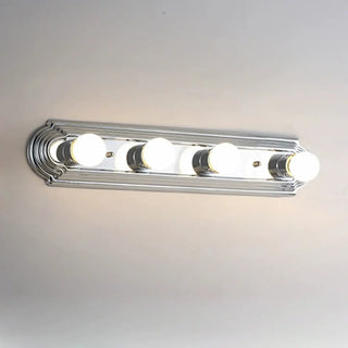 6-Light Modern Globe Chrome Wall Vanity Light Fixture Zawala Image - 9