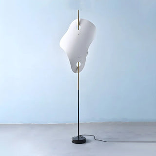 Abstract Blue Irregular Modern Metal LED Floor Lamp Zawala Image - 7