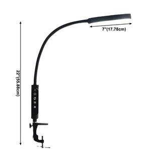 Modern Adjustable Brightness LED Circle Table Lamp Zawala Image - 16
