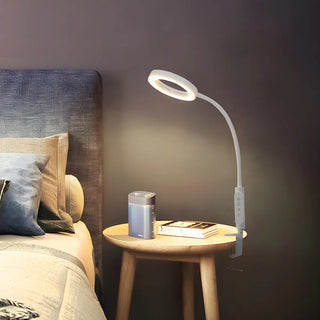 Modern Adjustable Brightness LED Circle Table Lamp Zawala Image - 3