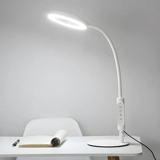 Modern Adjustable Brightness LED Circle Table Lamp Zawala Image - 5
