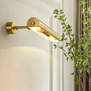 Modern Adjustable Geometric Metal LED Vanity Light Zawala Image - 5