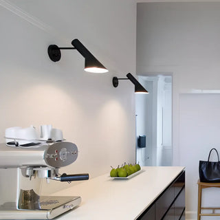 Modern Cone Design Adjustable Metal LED Wall Sconce Zawala Image - 1