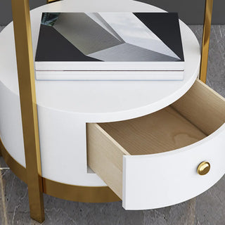 Adjustable Dome and Arc Modern Floor Lamp with Storage Zawala Image - 9