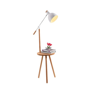 Modernist Dome Adjustable Arm LED Metal Floor Lamp Zawala Image - 7