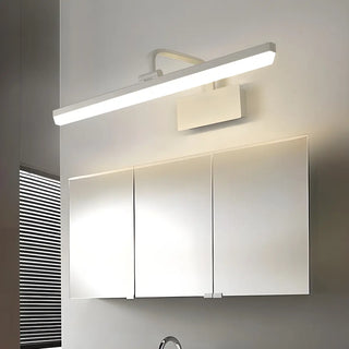 Gold Rotatable Rectangular Metal Bathroom Vanity Light Zawala Image - 4