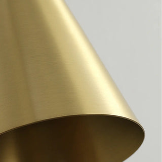 Adjustable Brass Cone Bathroom Mirror Vanity Light Zawala Image - 9