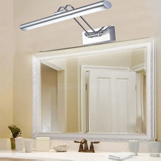 Adjustable Chrome Linear Bathroom Vanity Light Fixture Zawala Image - 4