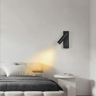 Adjustable Cylindrical Metal Reading Wall Bedroom Lamp Zawala Image - 1