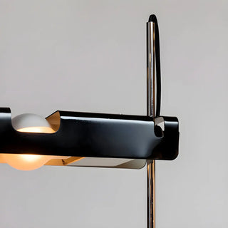 Creative Bedroom Black Geometric Metal Table Lamp Zawala Image - 7