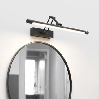 Adjustable Black Cylinder Vanity Mirror Light Fixture Zawala Image - 3