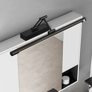 Adjustable Black Cylinder Vanity Mirror Light Fixture Zawala Image - 4