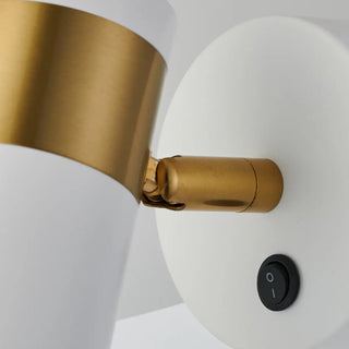 Bedroom Cylinder Adjustable Metal LED Wall Light Zawala Image - 13