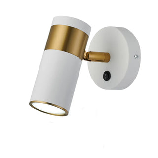 Bedroom Cylinder Adjustable Metal LED Wall Light Zawala Image - 16