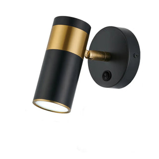 Bedroom Cylinder Adjustable Metal LED Wall Light Zawala Image - 17