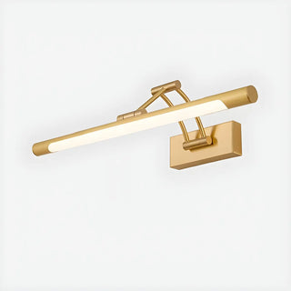 Adjustable Gold Modern Cylinder LED Vanity Light Zawala Image - 11