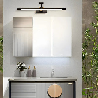 Adjustable Gold Modern Cylinder LED Vanity Light Zawala Image - 4