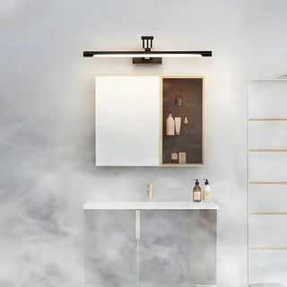 Adjustable Gold Modern Cylinder LED Vanity Light Zawala Image - 6