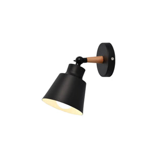 Bedroom Adjustable Grey Cone Metal LED Wall Sconce Zawala Image - 11