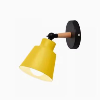 Bedroom Adjustable Grey Cone Metal LED Wall Sconce Zawala Image - 12