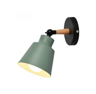 Bedroom Adjustable Grey Cone Metal LED Wall Sconce Zawala Image - 6