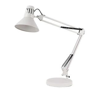 Simple Black Adjustable Metal Arm Study Table Lamp Zawala Image - 11