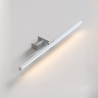 ZOWALA - Modern Rectangular Chrome LED Bathroom Vanity Light Image - 4