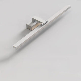 ZOWALA - Modern Rectangular Chrome LED Bathroom Vanity Light Image - 6