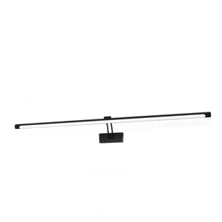 ZOWALA - Slim Modern Adjustable Black Linear Vanity Light Image - 16
