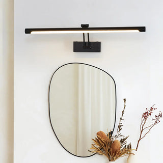 ZOWALA - Slim Modern Adjustable Black Linear Vanity Light Image - 4