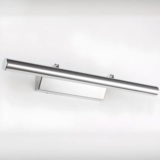 Adjustable Sleek Sliver Cylinder LED Vanity Light Zawala Image - 8