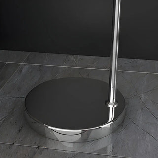 Adjustable Dome Modern Sliver Arched Floor Lamp Zawala Image - 10
