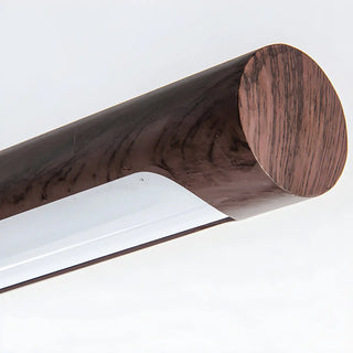Living Room Modern Brown Linear Metal Table Lamp Zawala Image - 8