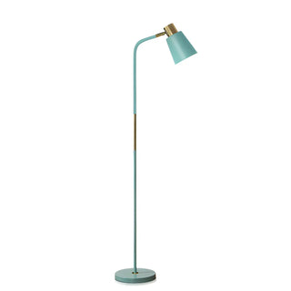 Adjustable Minimalist Green Tapered Metal Floor Lamp Zawala Image - 11